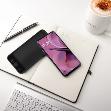 Motorola Moto G55 Suojakuori Kotelo Case (musta)
