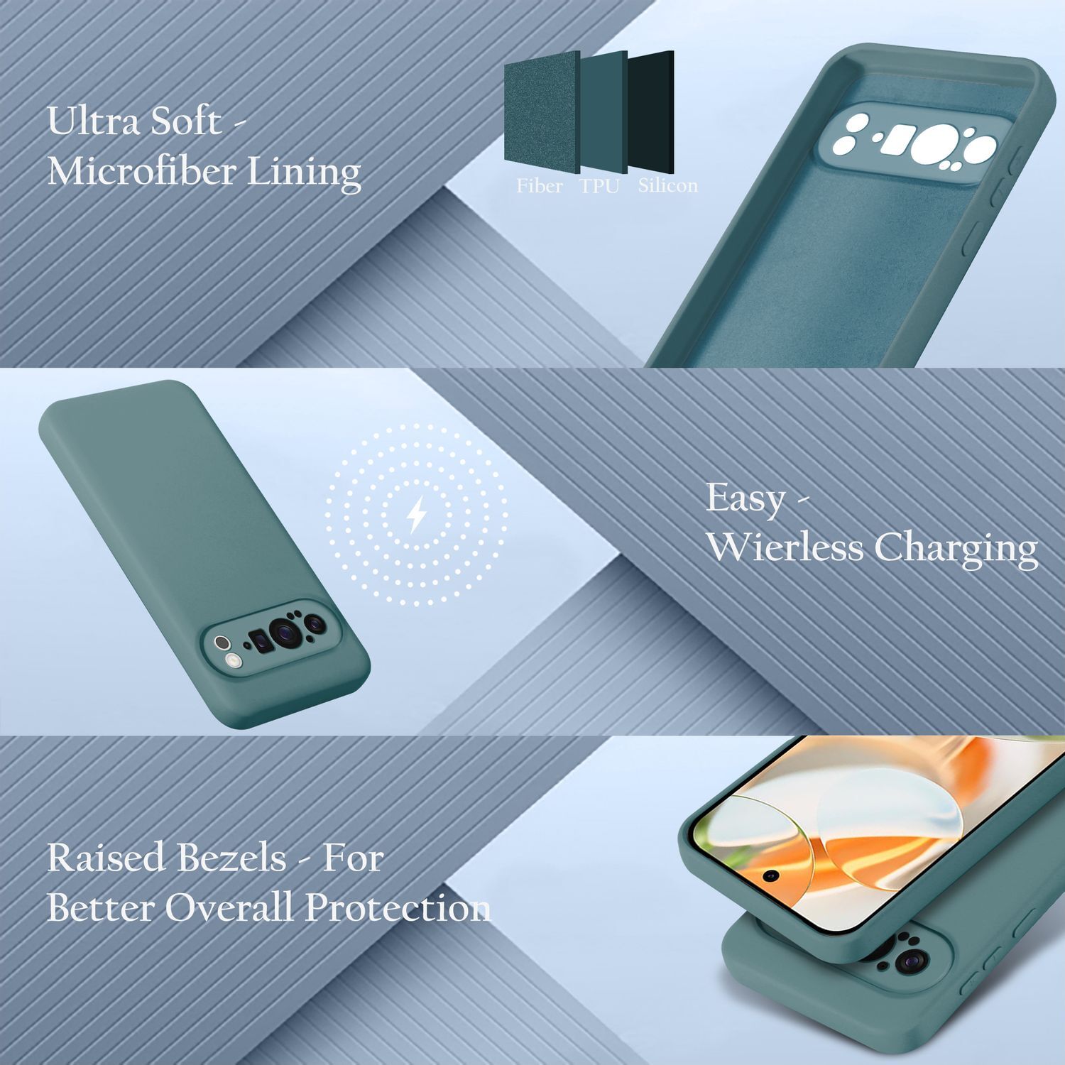 Google Pixel 9 PRO Suojakuori Kotelo Case Cover