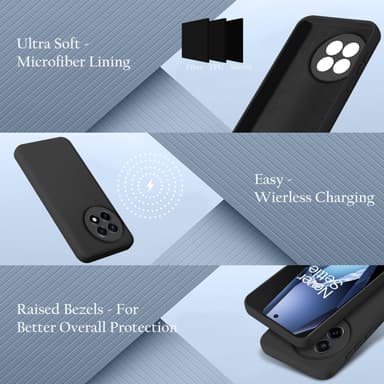 OnePlus 13R Suojakuori Kotelo Case (musta)