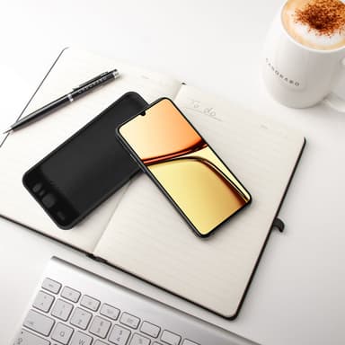 Realme C61 / C63 Suojakuori Kotelo Case (musta)