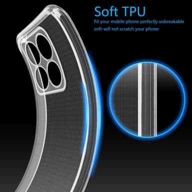 Xiaomi 14T Suojakuori Kotelo Case (Läpinäkyvä)
