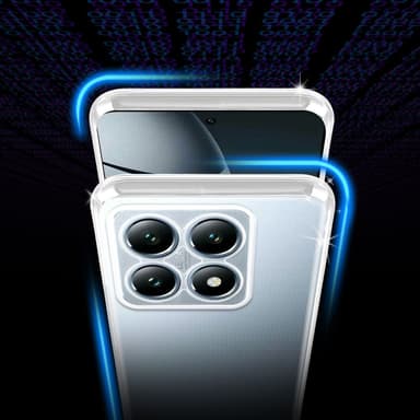 Xiaomi 14T Suojakuori Kotelo Case (Läpinäkyvä)