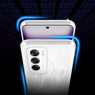 OPPO Reno 12 Suojakuori Kotelo Case (Läpinäkyvä)