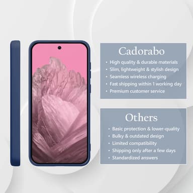 Google Pixel 9 Suojakuori Kotelo Case (sininen)