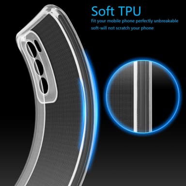 OPPO Reno 12 Suojakuori Kotelo Case (Läpinäkyvä)