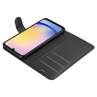 Samsung Galaxy A26 Suojakuori Lompakkokotelo (Musta)