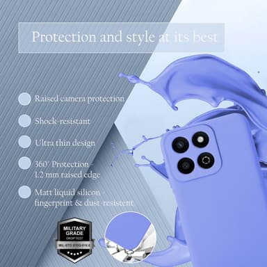Honor 200 Smart Suojakuori Kotelo Case (violetti)