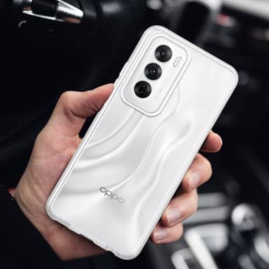 OPPO Reno 12 Suojakuori Kotelo Case (Läpinäkyvä)