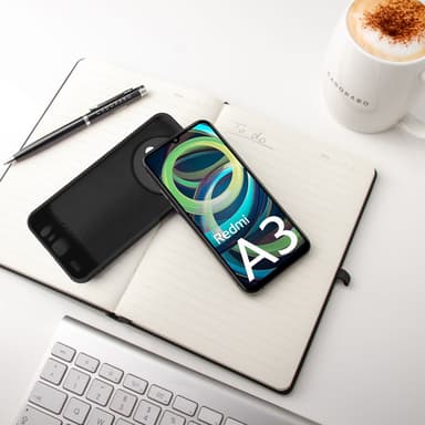 Xiaomi RedMi A3 / A3X Suojakuori Kotelo Case (musta)