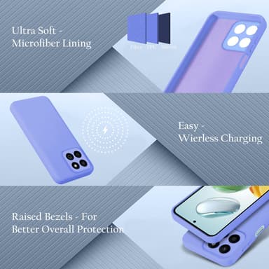 Honor 200 Smart Suojakuori Kotelo Case (violetti)