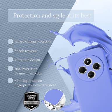 Xiaomi RedMi 14C Suojakuori Kotelo Case (violetti)
