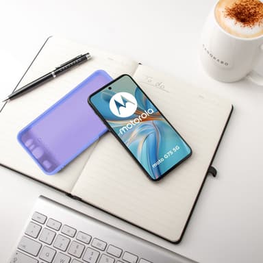 Motorola Moto G75 Suojakuori Kotelo Case (violetti)