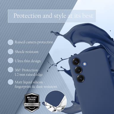 Samsung Galaxy S25 Suojakuori Kotelo Case (sininen)