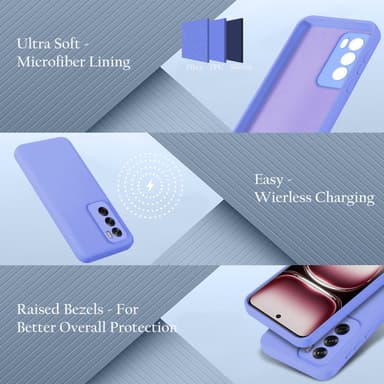 Oppo Reno 12 Pro Suojakuori Kotelo Case (violetti)