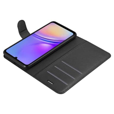 Samsung Galaxy A06 Suojakuori Lompakkokotelo (Musta)