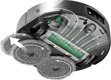 iRobot Roomba Combo 505 Plus robotti-imuri N185240 (musta)