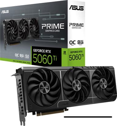 ASUS GeForce RTX 5060 Ti 8 GB PRIME OC näytönohjain