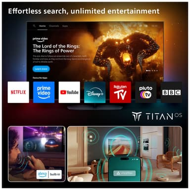 Philips 50” The One PUS9000 4K QLED älytelevisio (2025)
