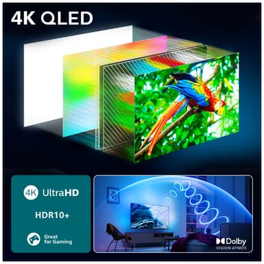 Philips 75” The One PUS9000 4K QLED älytelevisio (2025)