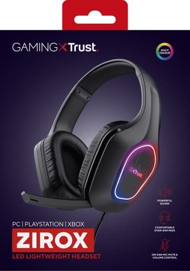 Trust GXT416 Zirox pelikuulokkeet