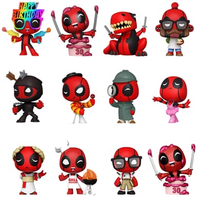 Funko POP Deadpool Blind Box figuuri (12 kpl)