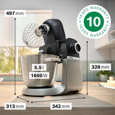 Bosch Series 6 yleiskone MUMS6ZS34 (musta)