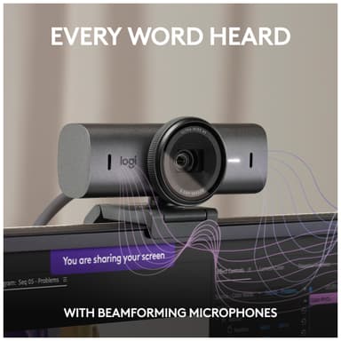 Logitech MX Brio webkamera (grafiitti)