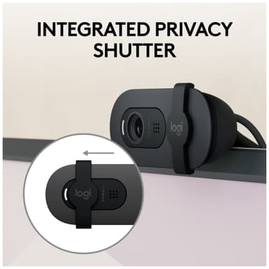 Logitech Brio 100 FullHD webkamera (grafiitti)