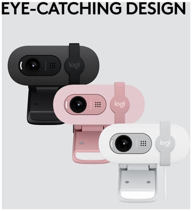 Logitech Brio 100 FullHD webkamera (grafiitti)