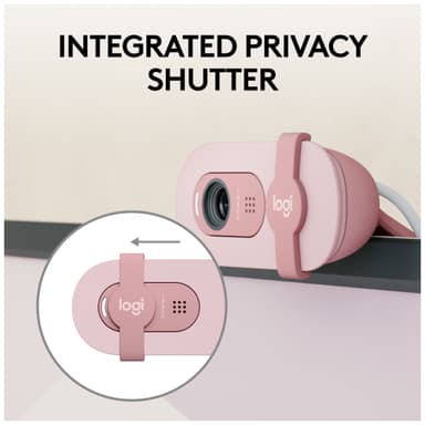 Logitech Brio 100 FullHD webkamera (ruusu)