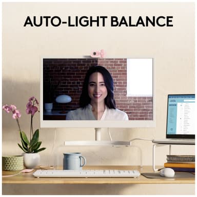 Logitech Brio 100 FullHD webkamera (ruusu)
