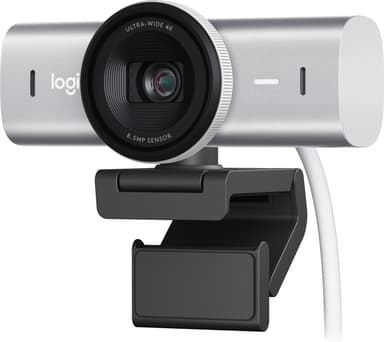 Logitech MX Brio webkamera (vaaleanharmaa)