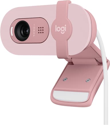 Logitech Brio 100 FullHD webkamera (ruusu)