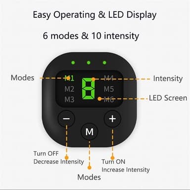 EMS Vatsan treenilaite LCD-näytöllä