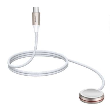 Joyroom Laturi Apple Watchille 1,2 m - valkoinen