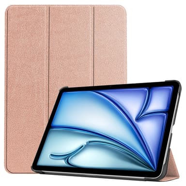 SKALO iPad Air 11 (2025) Trifold Kotelo - Ruusukulta