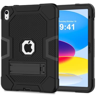 SKALO iPad 11"" (2025) Extra Shockproof Armor Iskunkestävä kuori - Musta