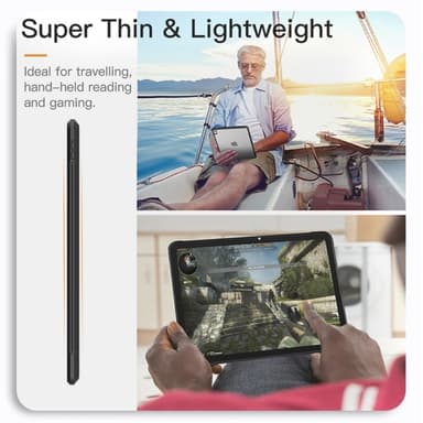 SKALO iPad 11"" (2025) Hybridi Suojakuori - Musta