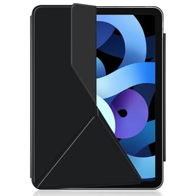 SKALO iPad Air 13 (2025) Magneettinen taittuva kotelo magneettisella takaosalla - Musta