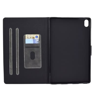 SKALO iPad 11"" (2025) PU-nahkainen Lompakkokotelo - Harmaa