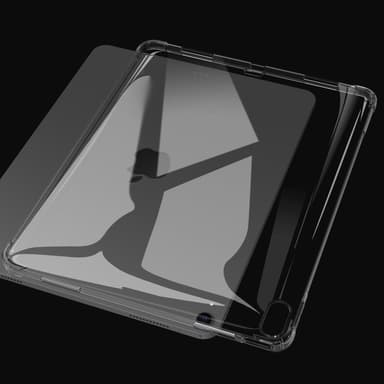 SKALO iPad Air 11 (2025) Clear TPU Suojakuori - Läpinäkyvä