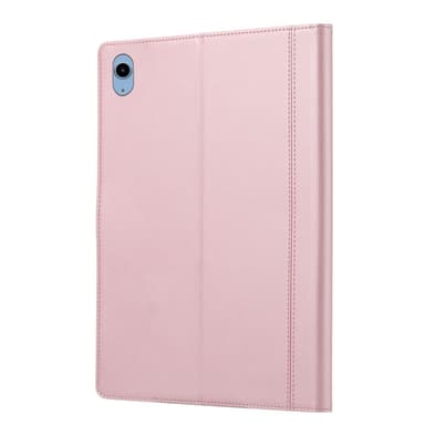 SKALO iPad 11"" (2025) PU-nahkainen lompakkokotelo, jossa on kynäosasto - Pinkki