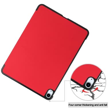 SKALO iPad Air 11 (2025) Trifold Kotelo - Punainen