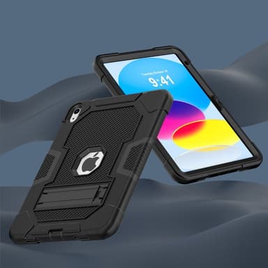 SKALO iPad 11"" (2025) Extra Shockproof Armor Iskunkestävä kuori - Musta