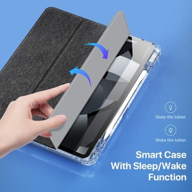 DUX DUCIS iPad Air 13 (2025) Unid Series Trifold Suojakotelo - Musta