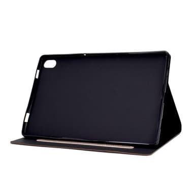 SKALO iPad 11"" (2025) PU-nahkainen Lompakkokotelo - Ruskea