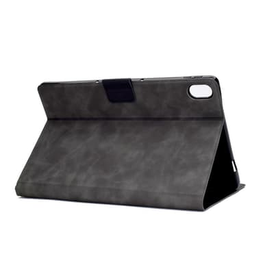 SKALO iPad 11"" (2025) PU-nahkainen Lompakkokotelo - Harmaa