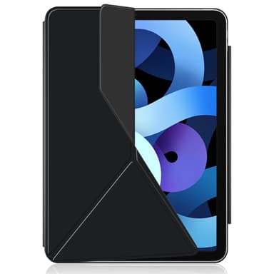 SKALO iPad Air 11 (2025) Magneettinen taittuva kotelo magneettisella takaosalla - Musta