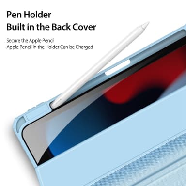 DUX DUCIS iPad 11"" (2025) TOBY Series Trifold Suojakotelo - Turkoosi