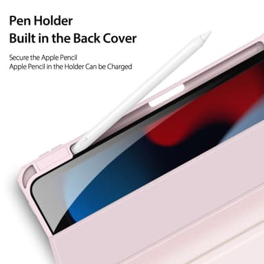 DUX DUCIS iPad 11"" (2025) TOBY Series Trifold Suojakotelo - Pinkki